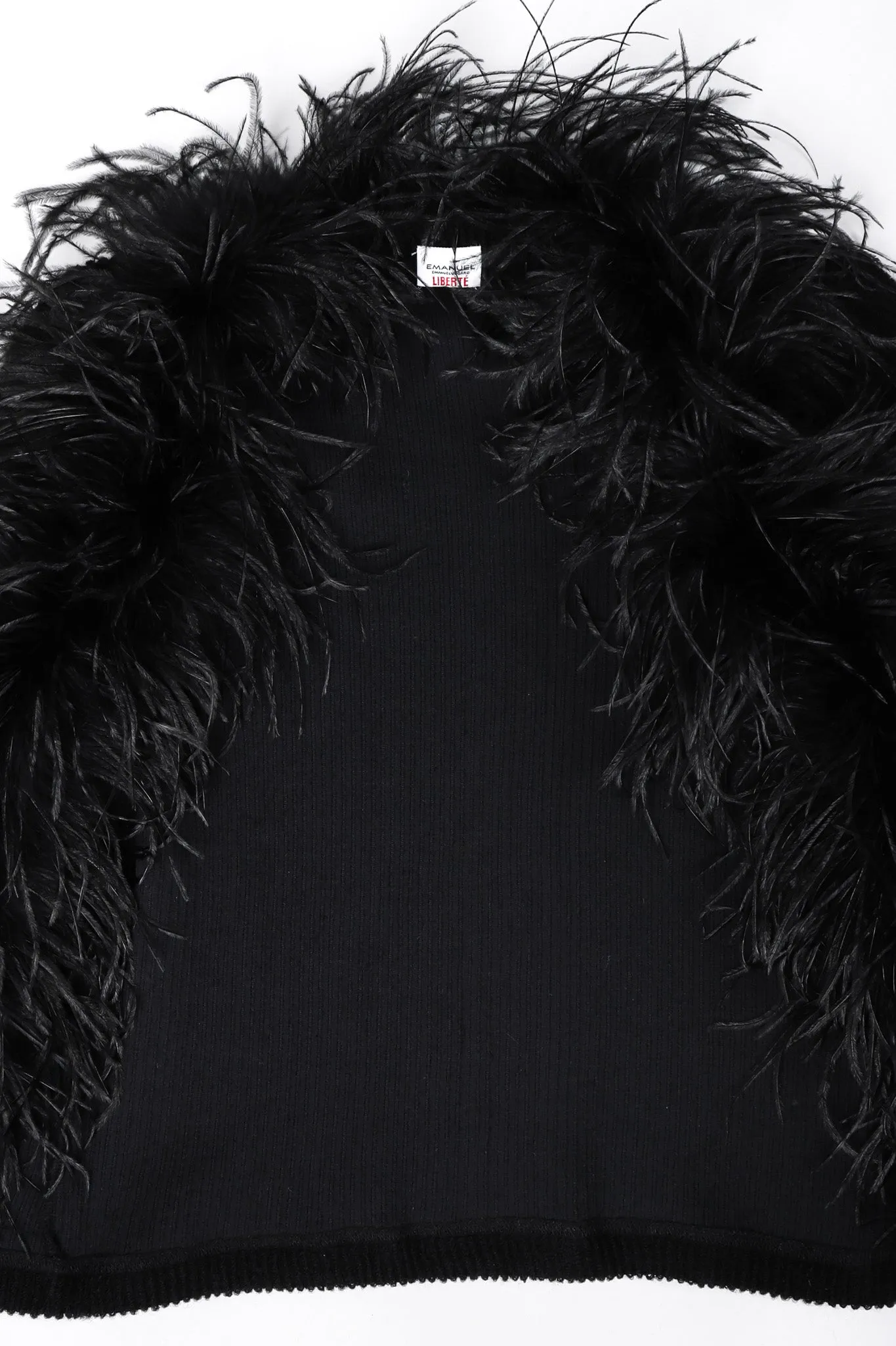 Liberté Ribbed Feather Cardigan