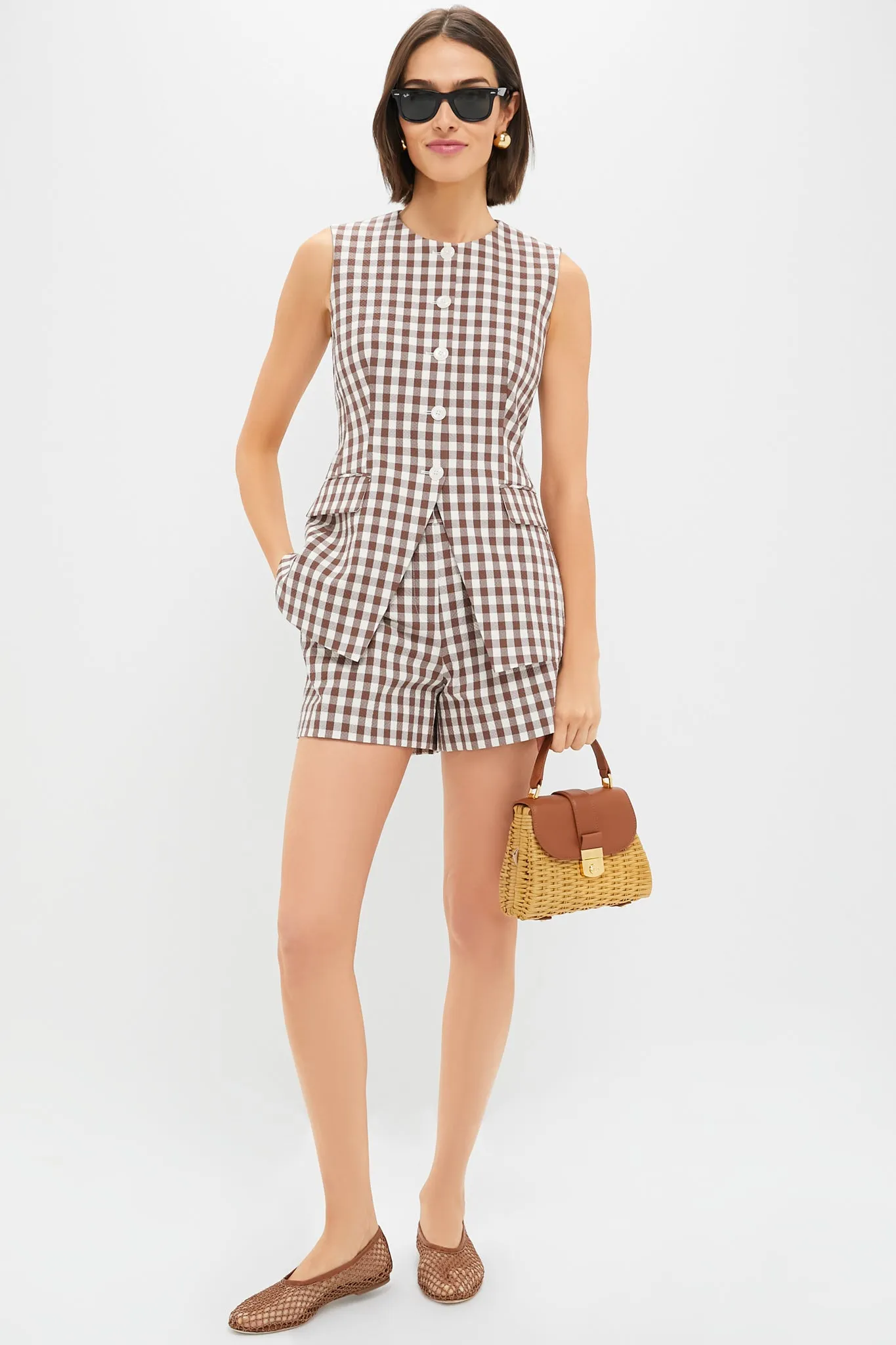 Light Chicory and Dove Haina Short