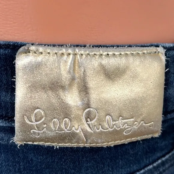 Lilly Pulitzer South Ocean Skinny Crop Jeans Size 2