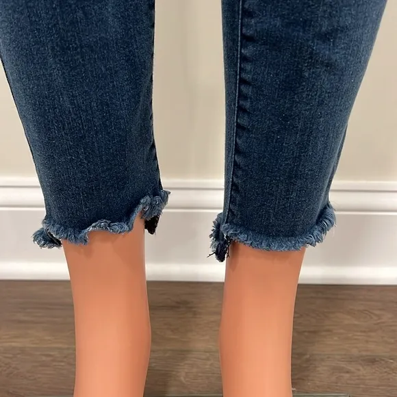 Lilly Pulitzer South Ocean Skinny Crop Jeans Size 2