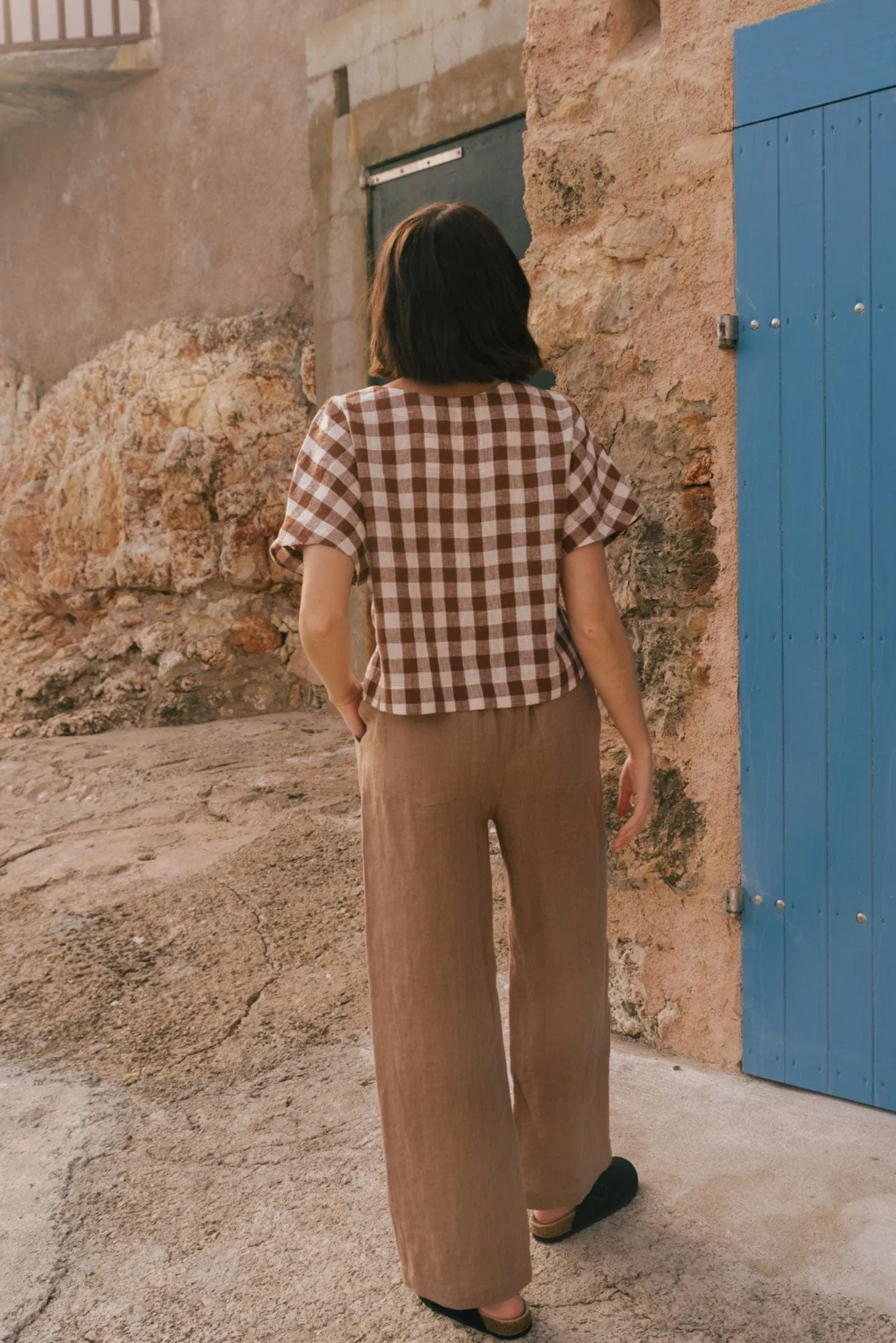 Lily Oversized Linen Top | Multiple Colours