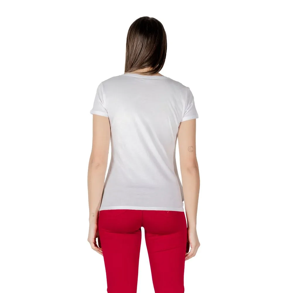 Liu Jo Bicolor Cotton Tops & T-Shirt