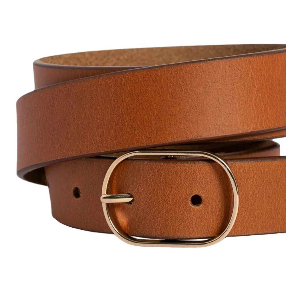 LOOP LEATHER Marla Leather Belt –Tobco