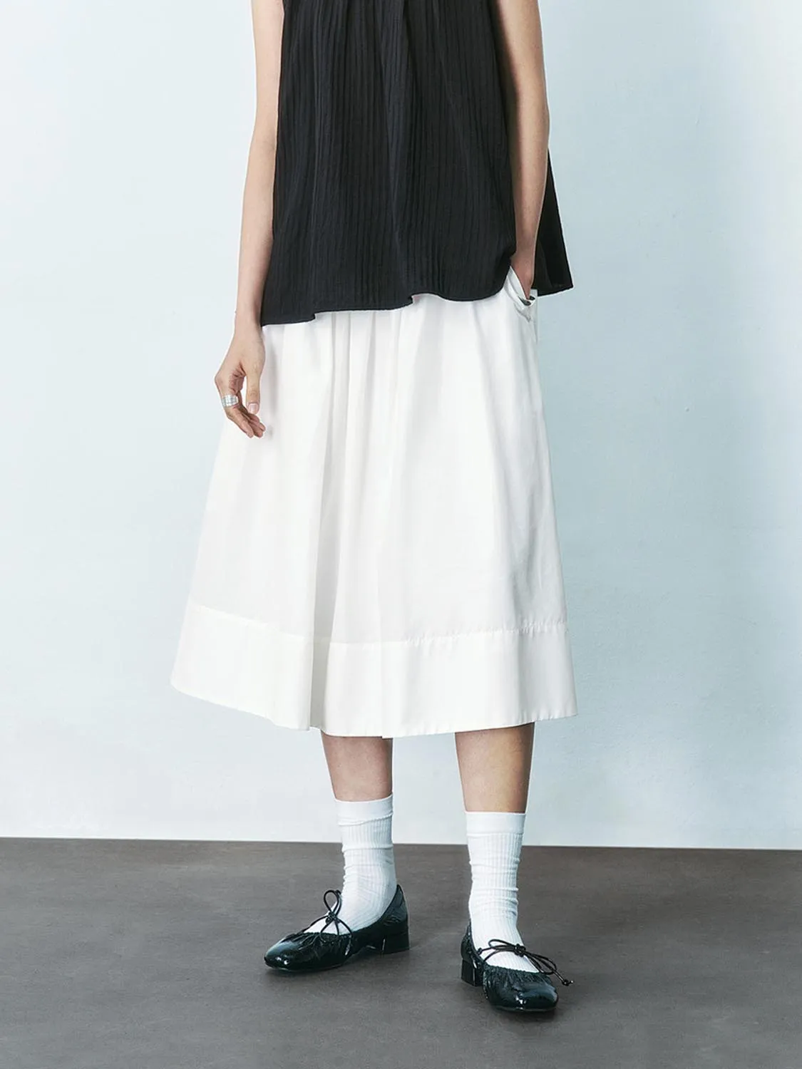 Loose A-Line Skirts