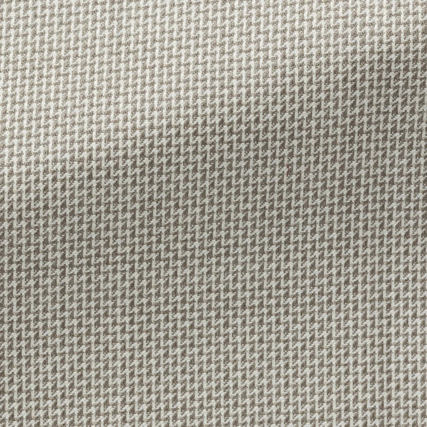 Loro Piana Australis Taupe S150 Merino Wool With Ivory Micro Design