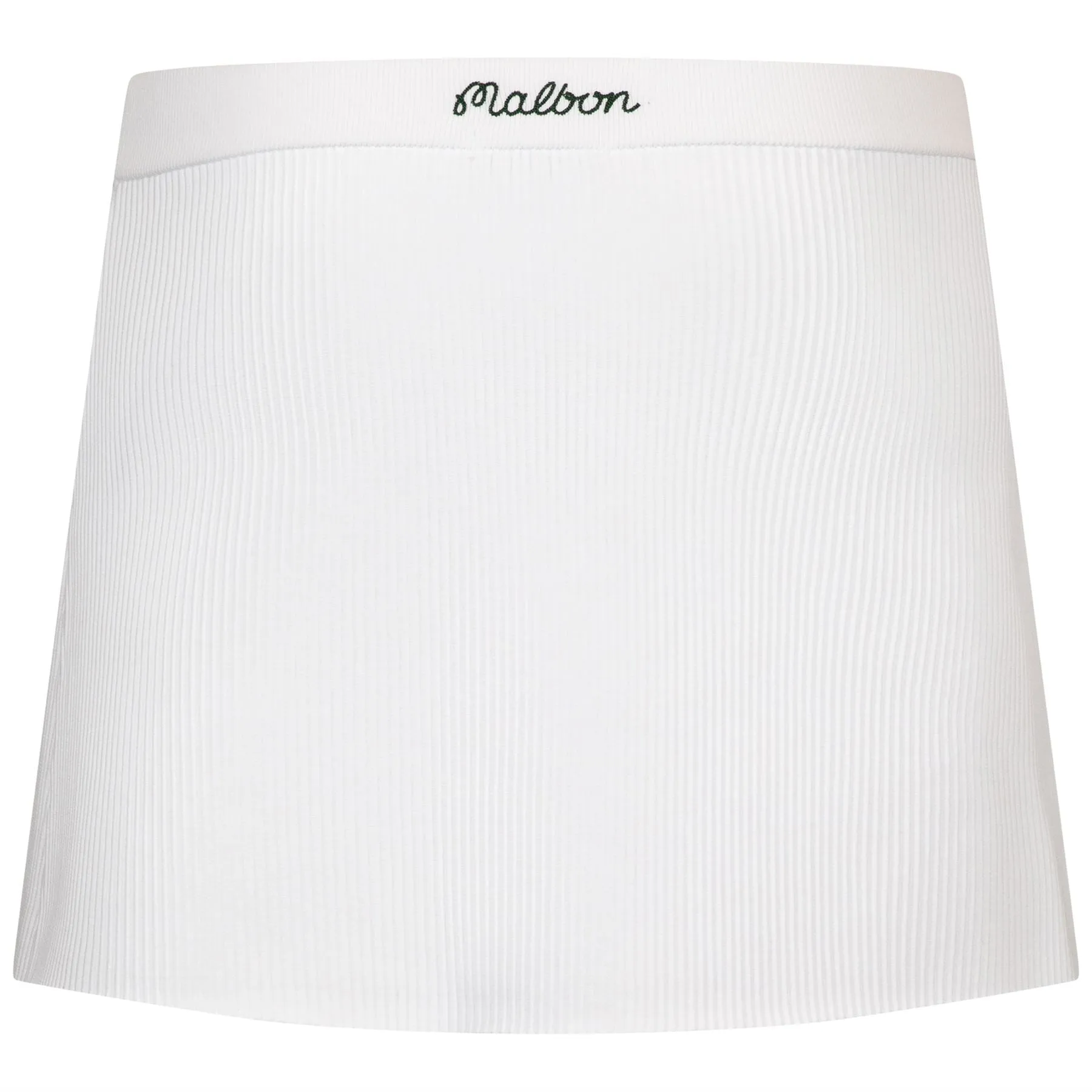 Luna Rib Knit Skirt Ivory