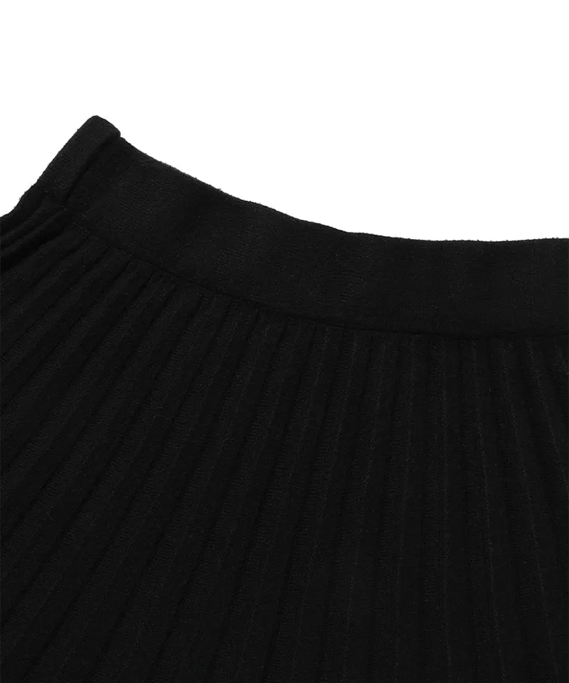 MACKY Golf: Patch Kinit Skirt - Black