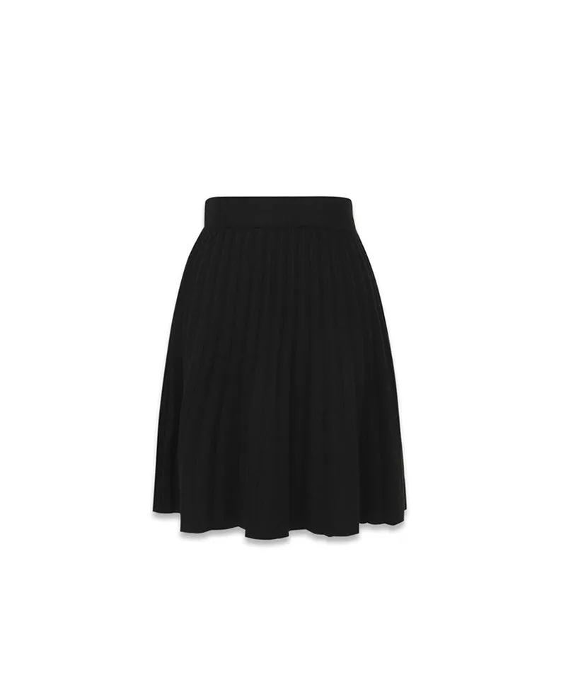 MACKY Golf: Patch Kinit Skirt - Black