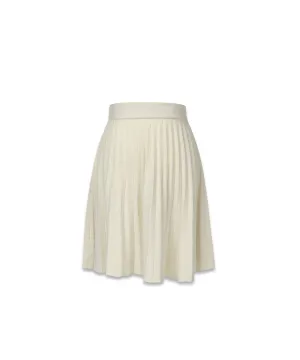 MACKY Golf: Patch Kinit Skirt - Ivory