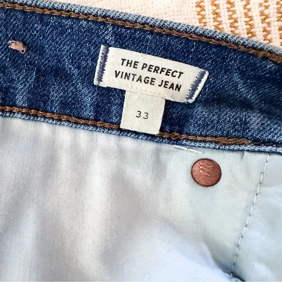 Madewell The Perfect Vintage Jean High Rise