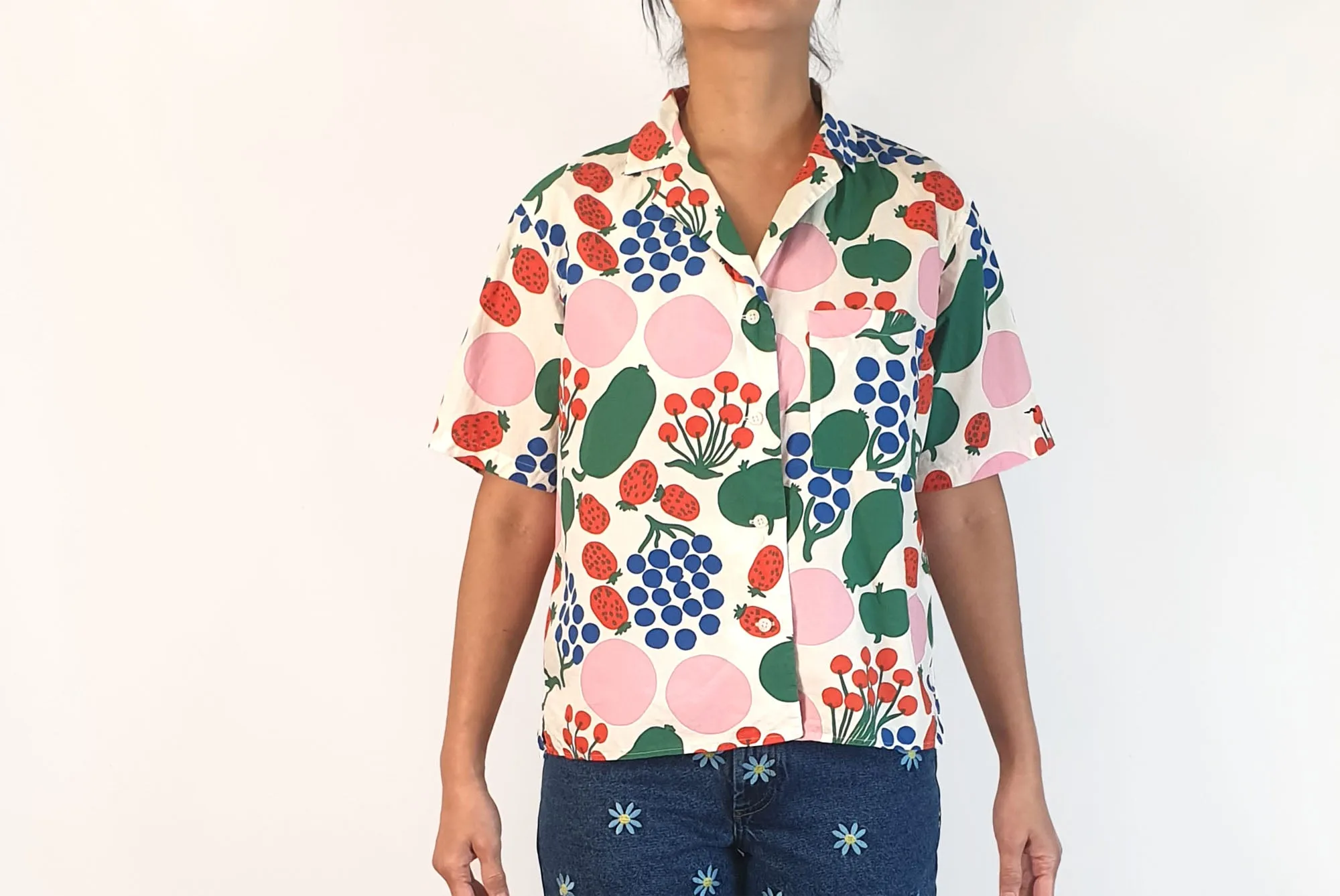 Maimekko   Uniqlo colourful shirt size S