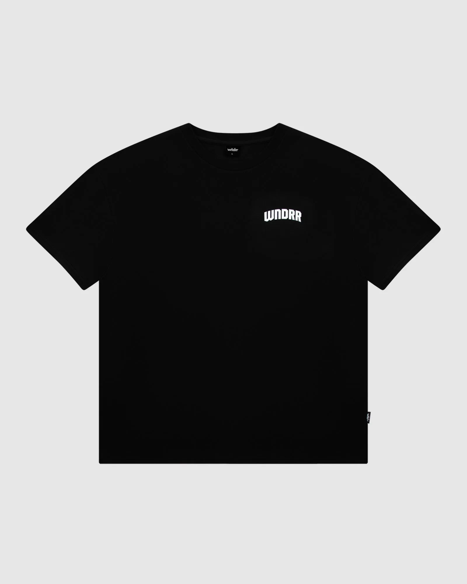 MAJOR BOX FIT TEE - BLACK