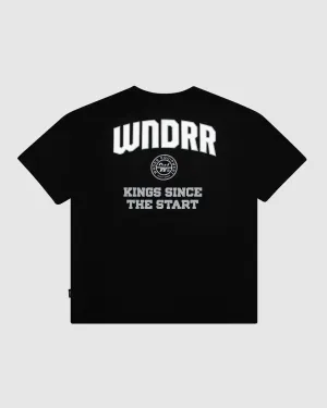 MAJOR BOX FIT TEE - BLACK