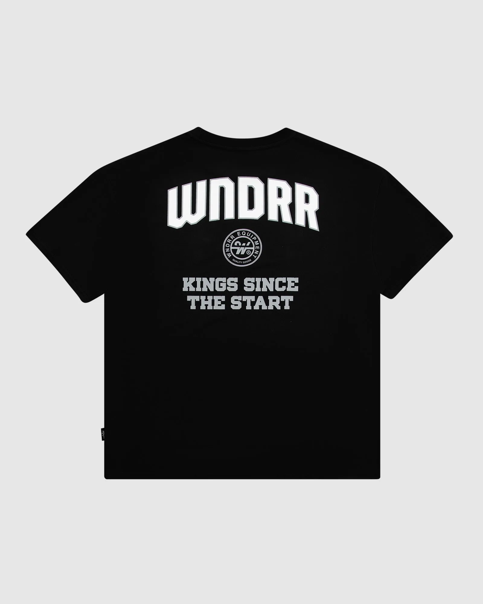 MAJOR BOX FIT TEE - BLACK