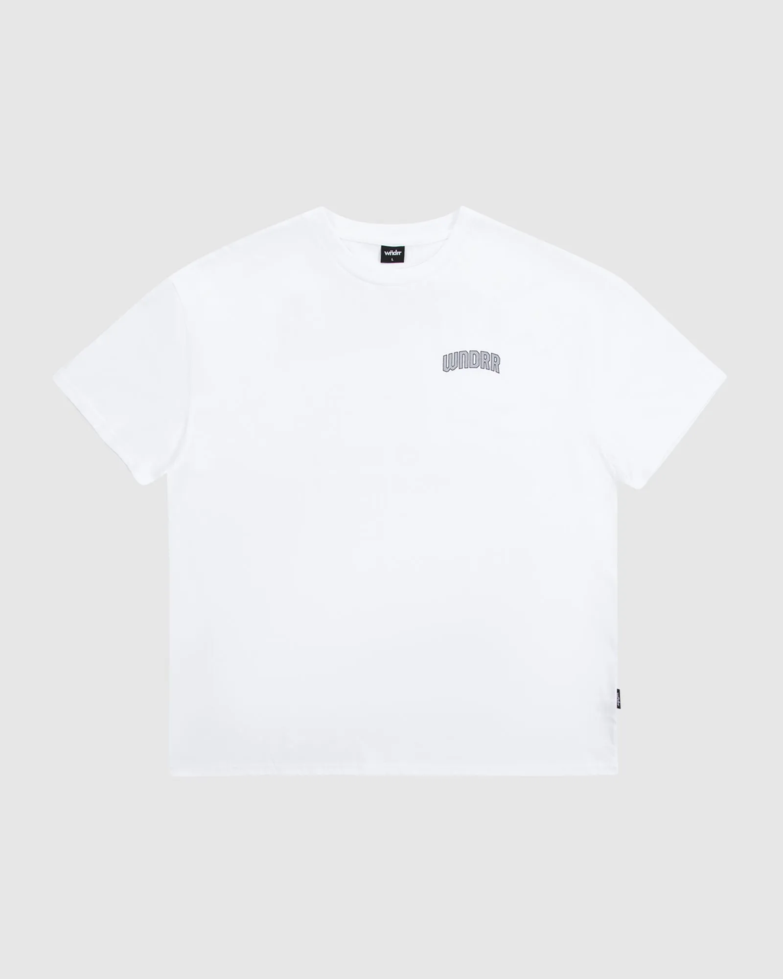 MAJOR BOX FIT TEE - WHITE