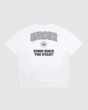 MAJOR BOX FIT TEE - WHITE