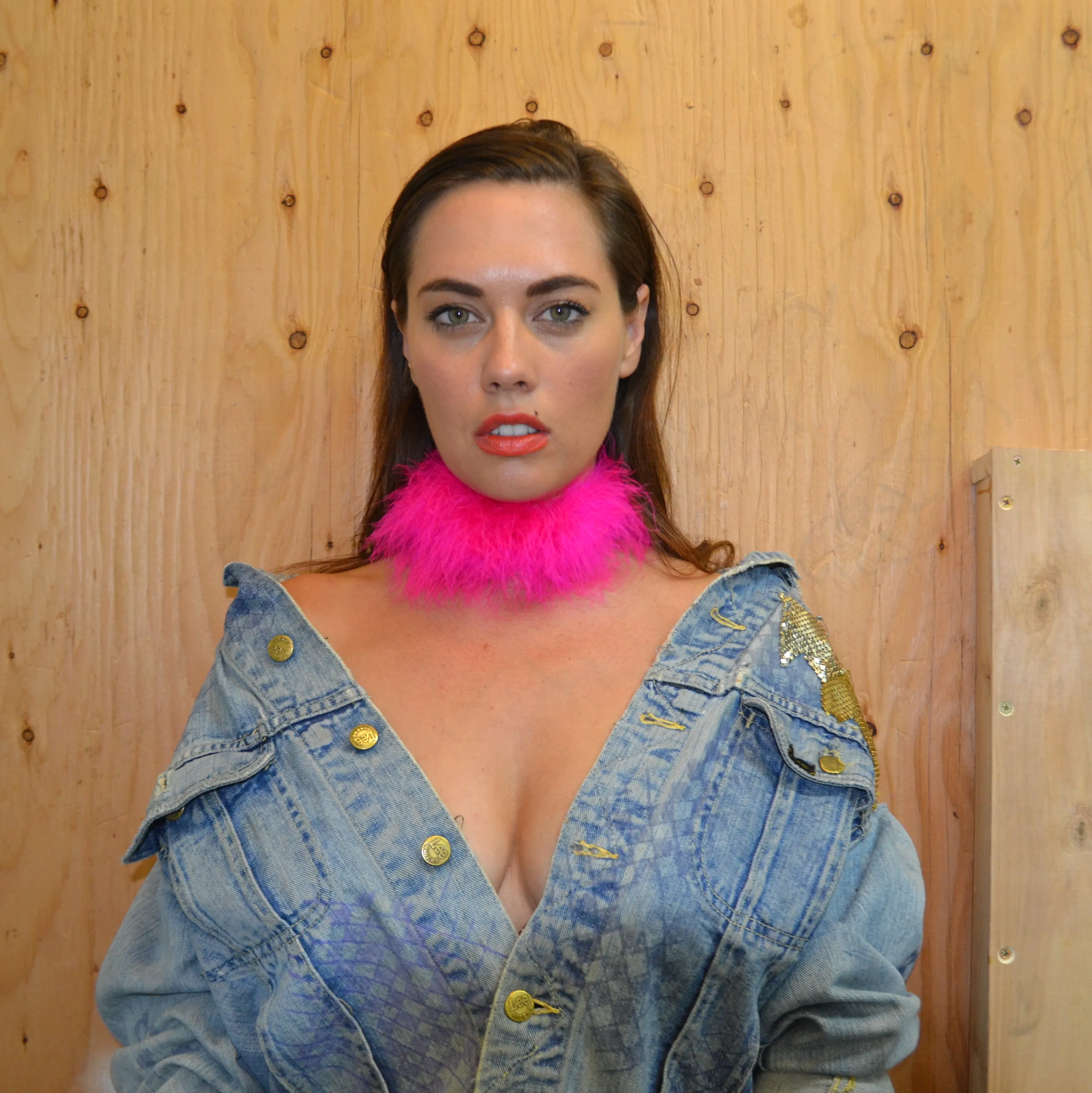 MARABOU FEATHER CHOKER