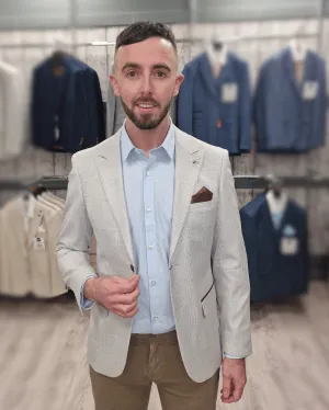 Mark Stone Jacket with Sand Chino