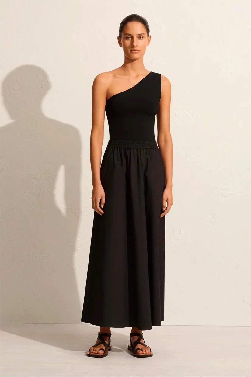 Matteau Relaxed Everyday Skirt - Black