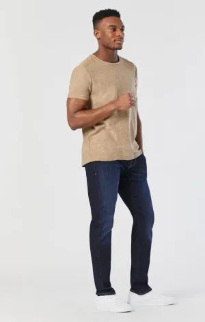 Mavi Jake Slim Jean - Rinse Brushed Blue