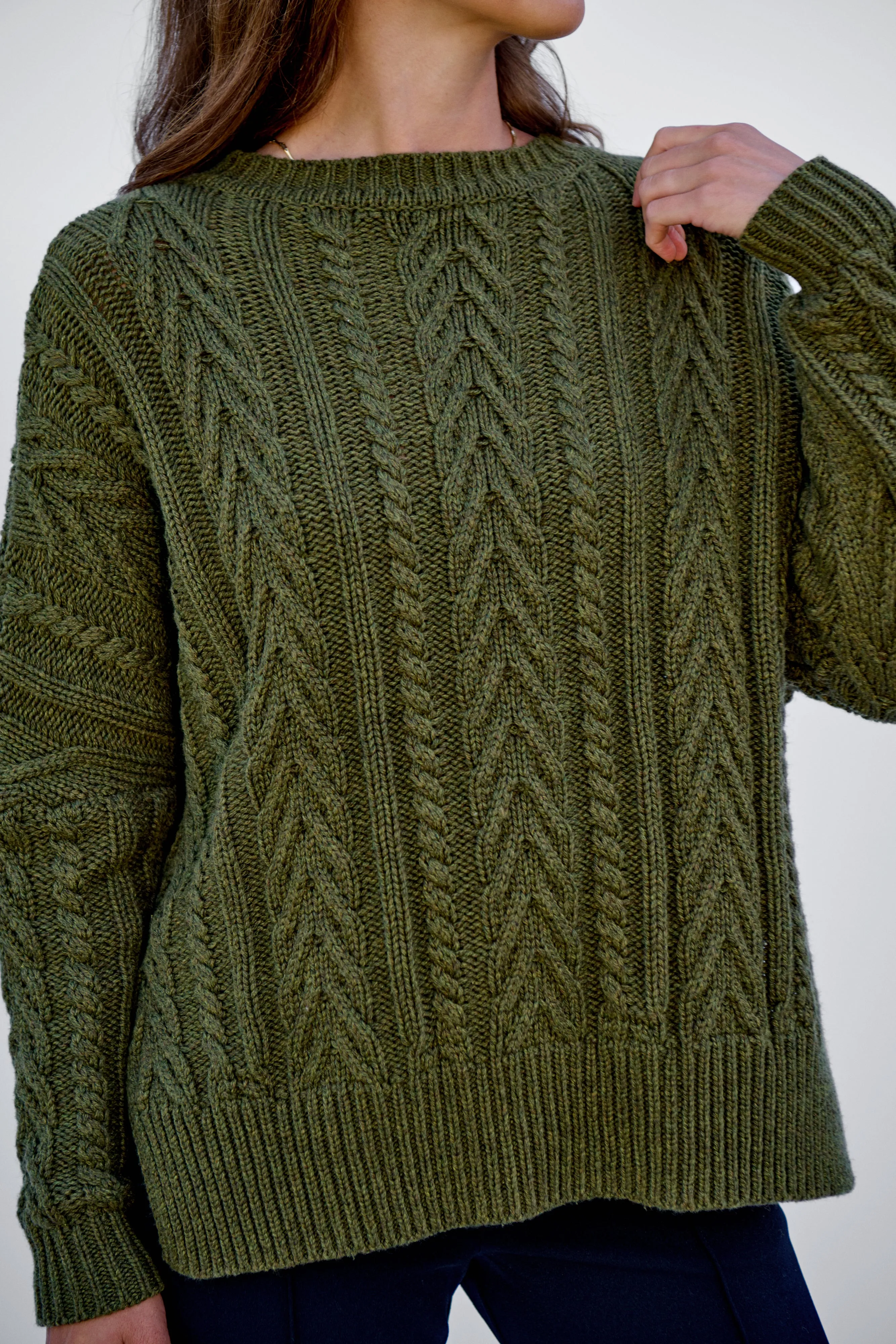MAXTED - Cable Knit (Rural Khaki)