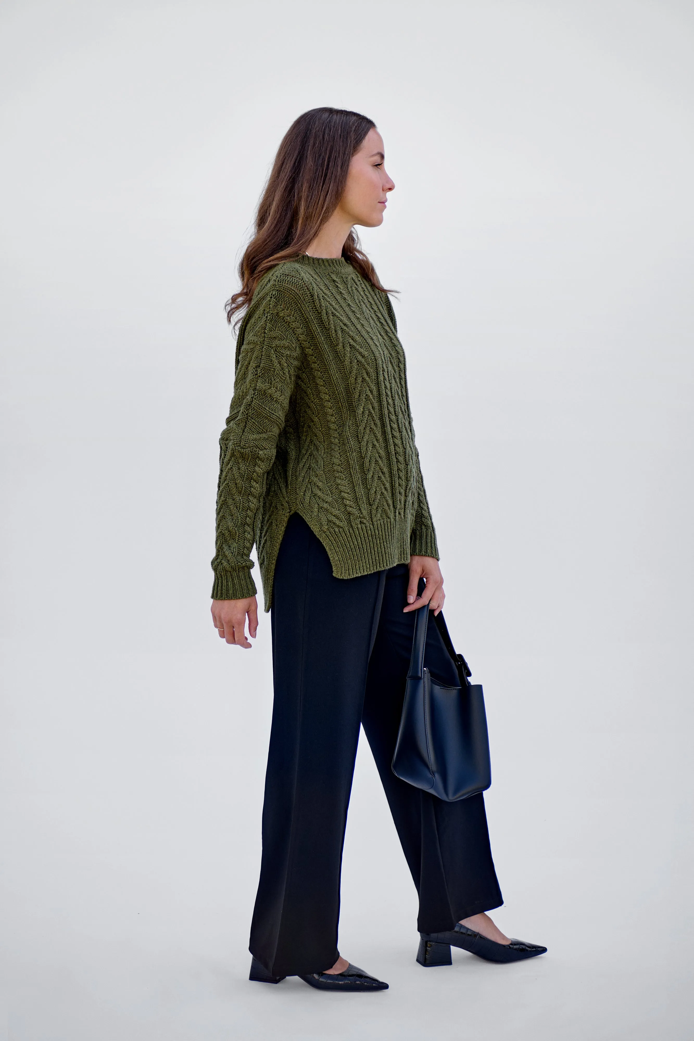 MAXTED - Cable Knit (Rural Khaki)