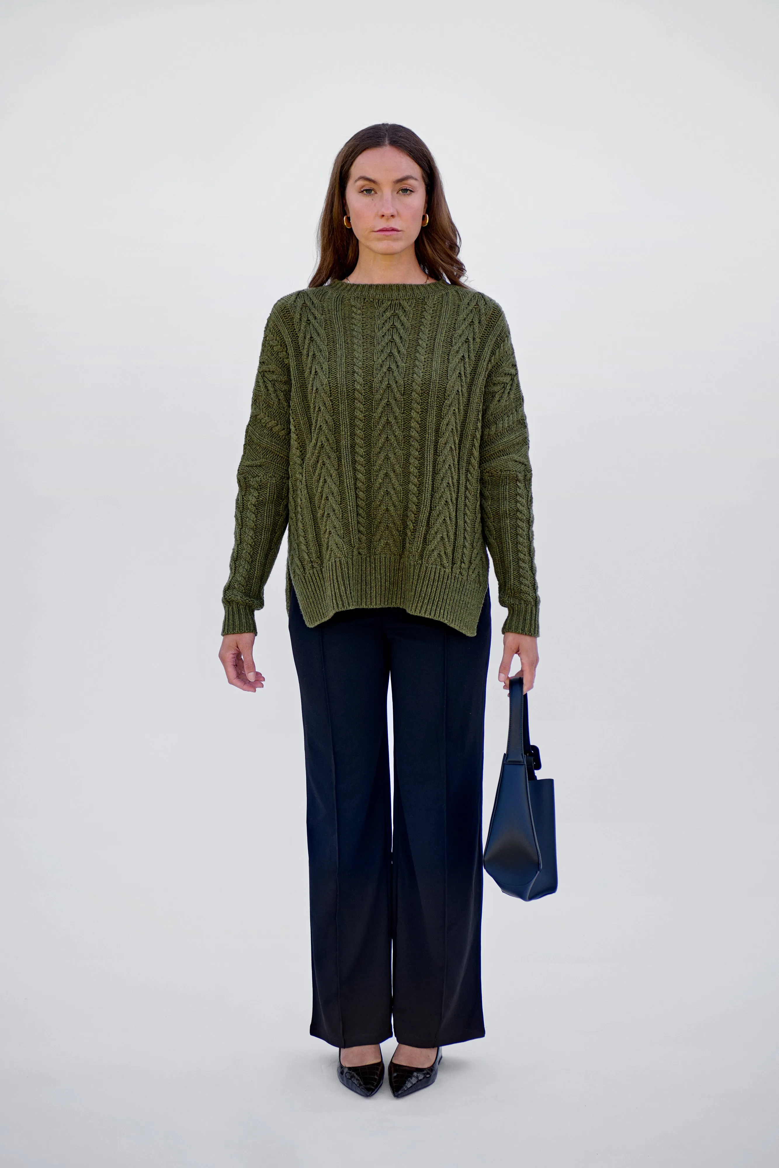MAXTED - Cable Knit (Rural Khaki)