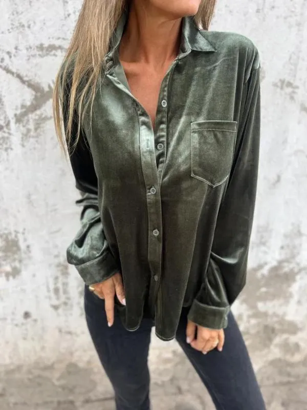 Maya | CLASSIC VELVET BLOUSE