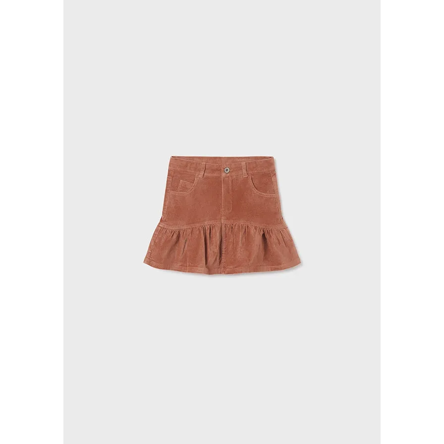 Mayoral Corduroy Skirt - Beige