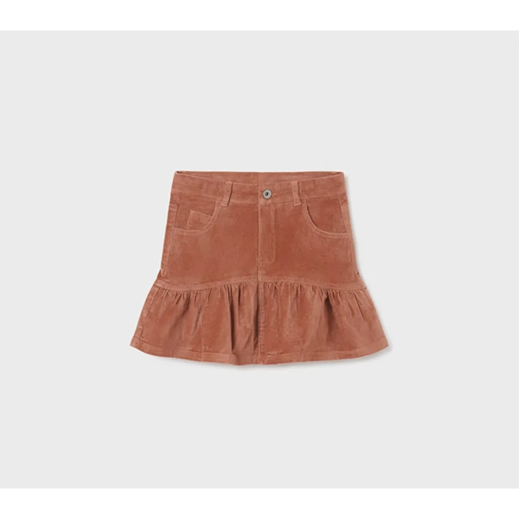 Mayoral Corduroy Skirt - Beige