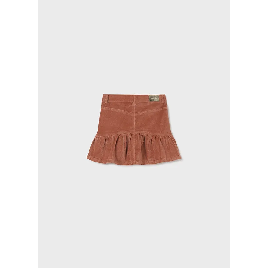 Mayoral Corduroy Skirt - Beige