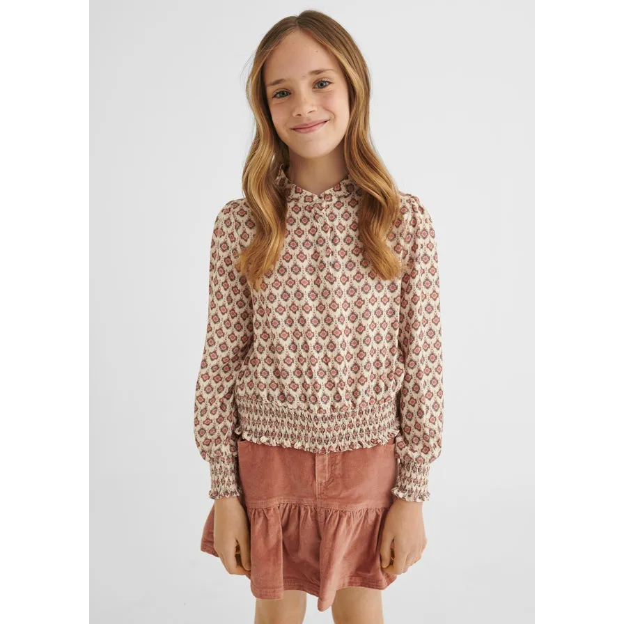 Mayoral Corduroy Skirt - Beige