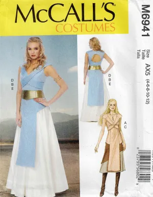 McCall's 6941 Womens Costume with Tabard Skirt & Belt Out Of Print Sewing Pattern Size 4 - 12 UNCUT Factory Folded