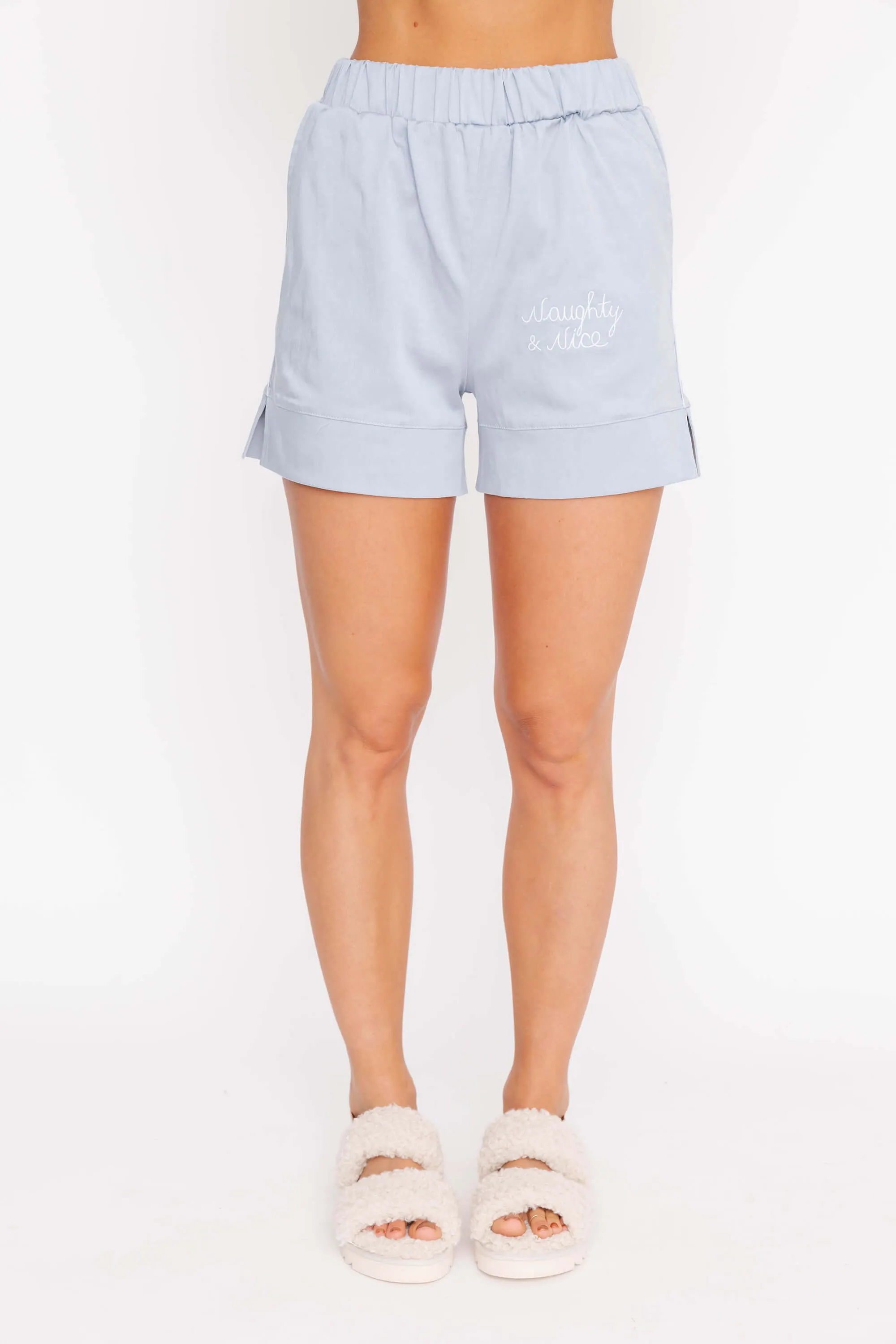 Melina Sleep Short in Sky Blue