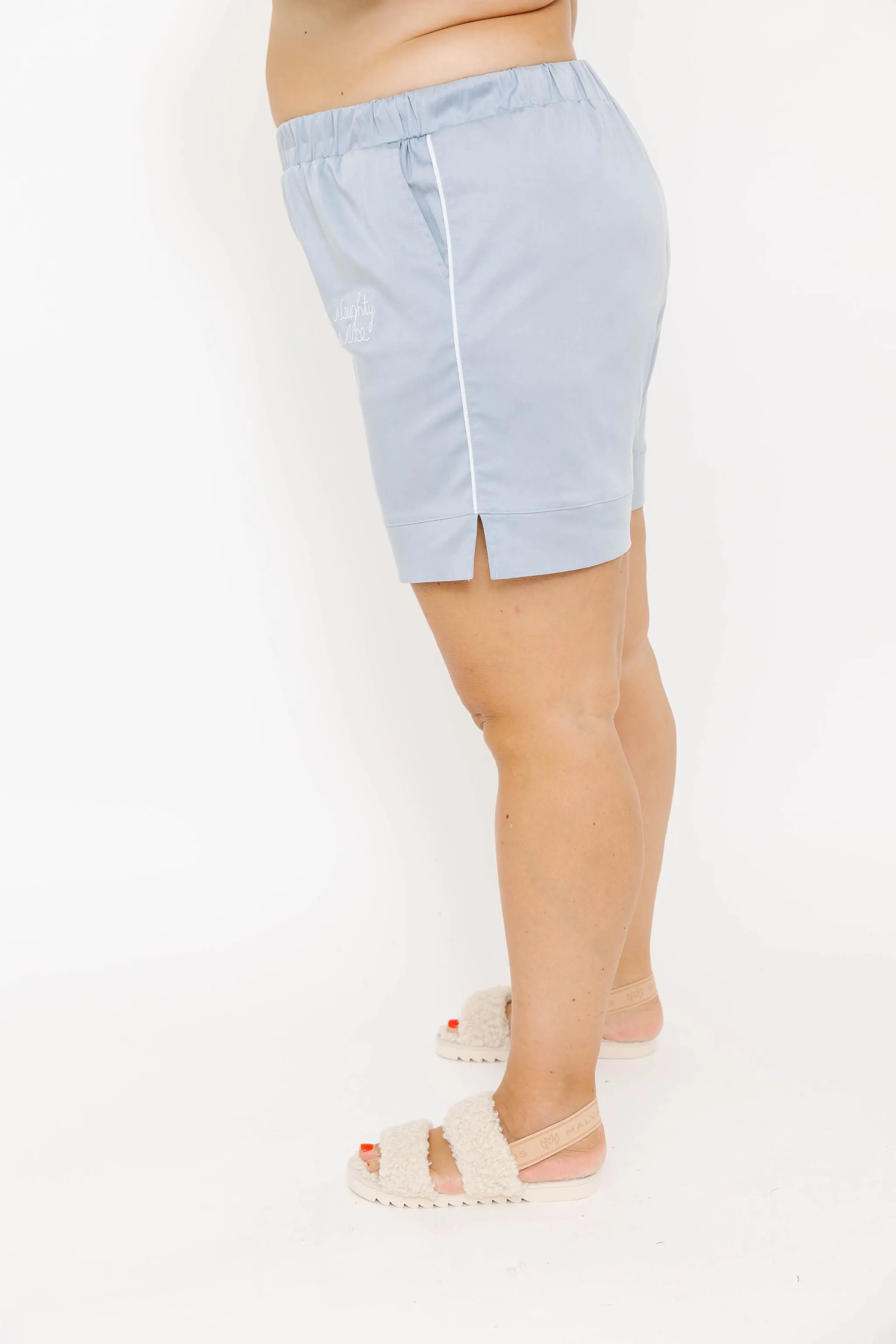 Melina Sleep Short in Sky Blue