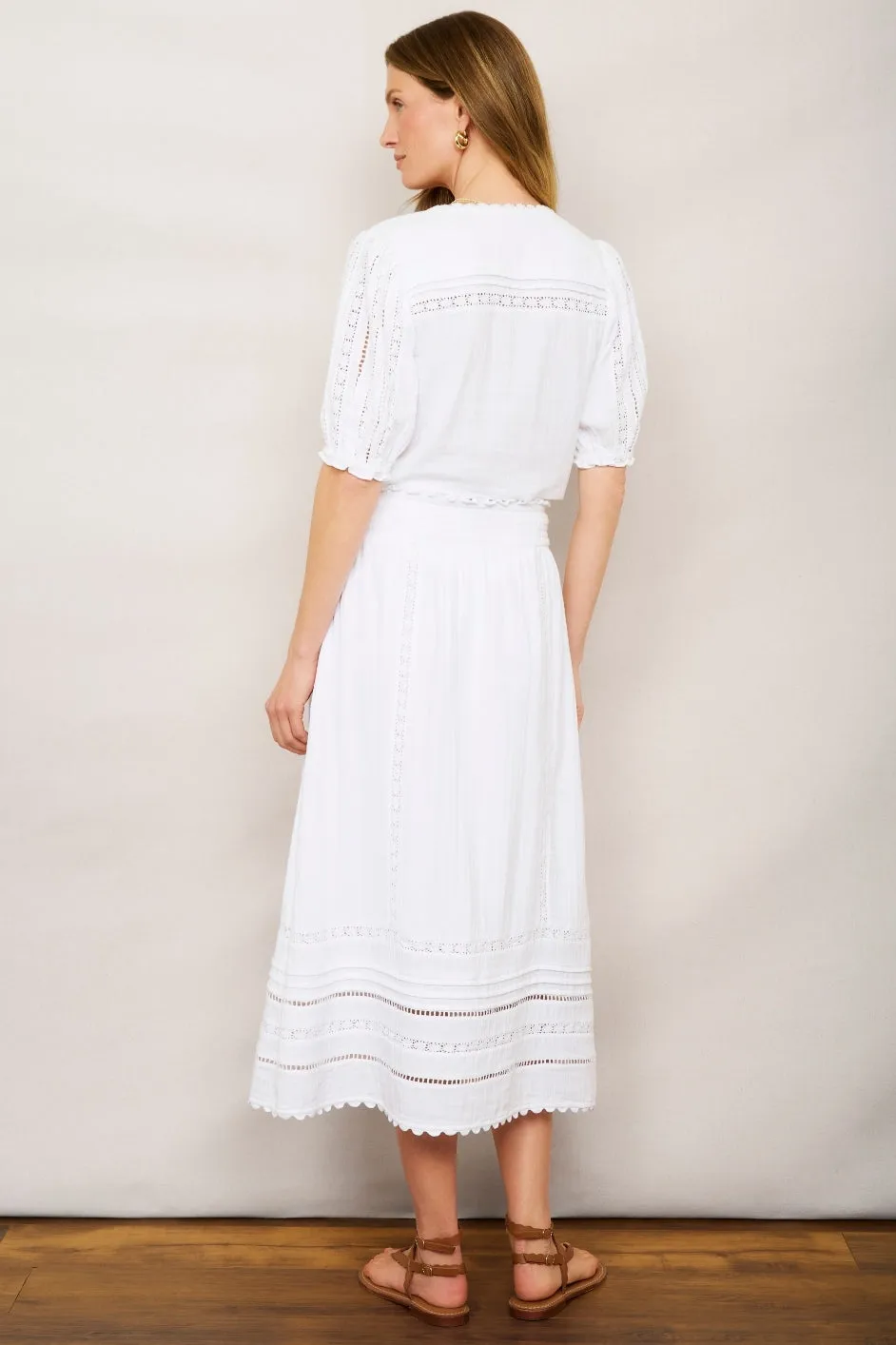 Melissa Skirt - White