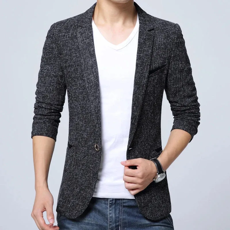 Mens Blazer Jacket Suit Wedding Prom Party Slim Fit Smart Casual Suit Men Jacket Business Men Suit Jacket