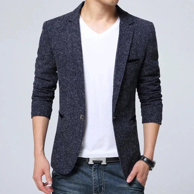 Mens Blazer Jacket Suit Wedding Prom Party Slim Fit Smart Casual Suit Men Jacket Business Men Suit Jacket