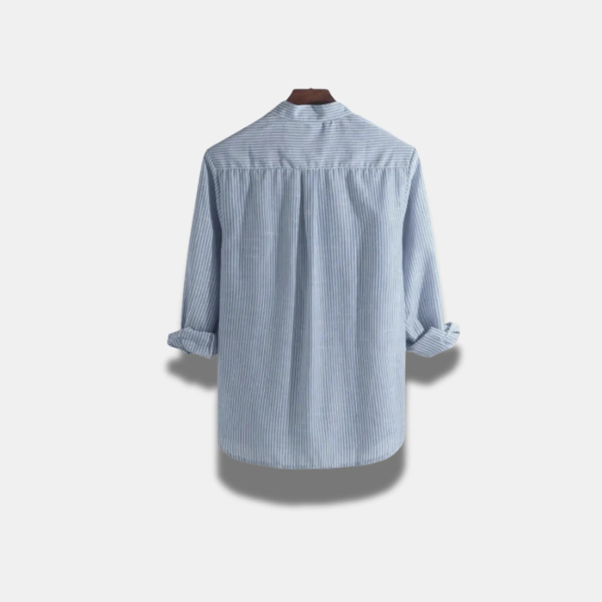 Men’s Cotton Long-Sleeve Shirt – Classic Fit & Elevated Simplicity