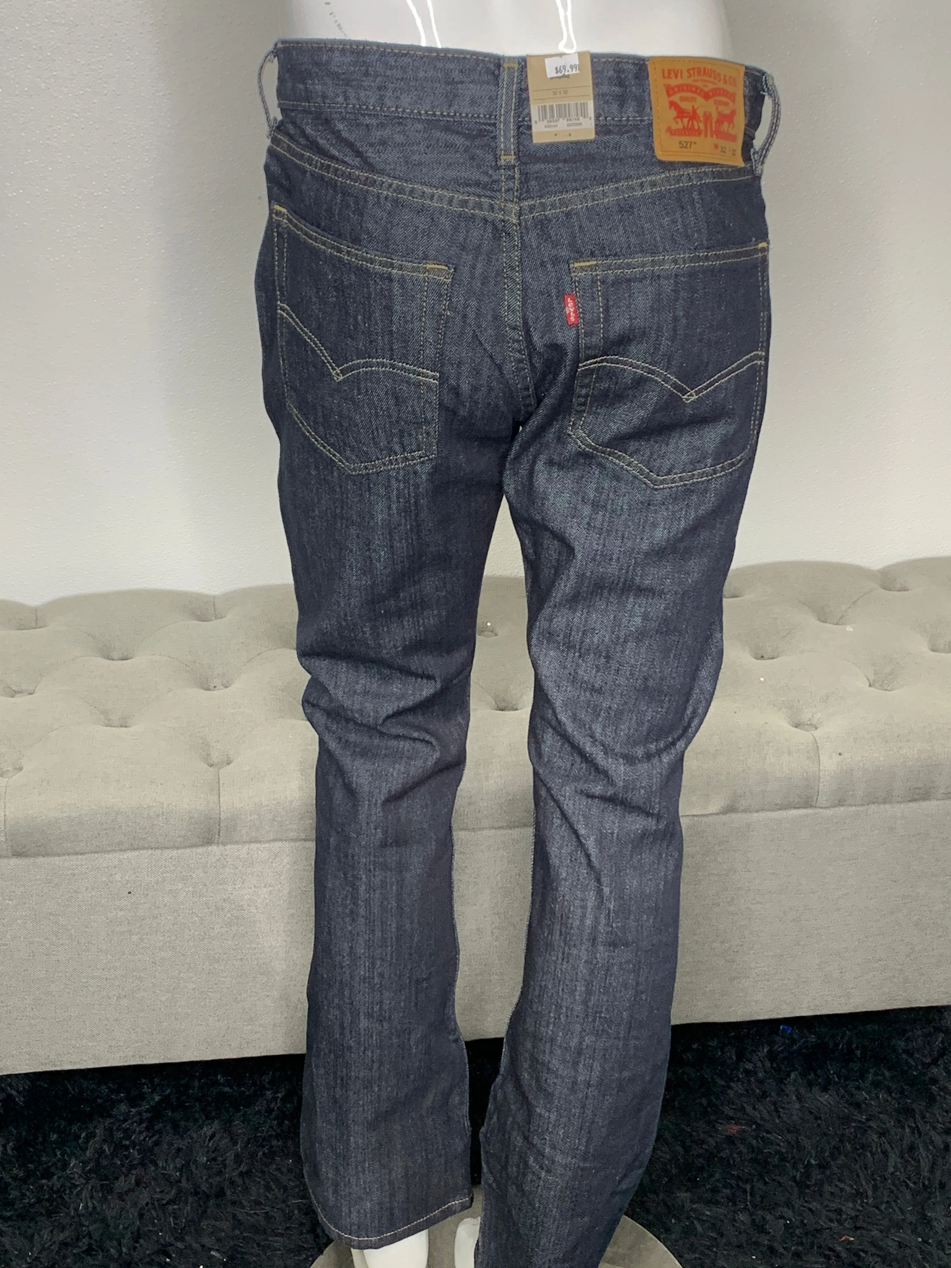 Men's Levis Dark Wash 527