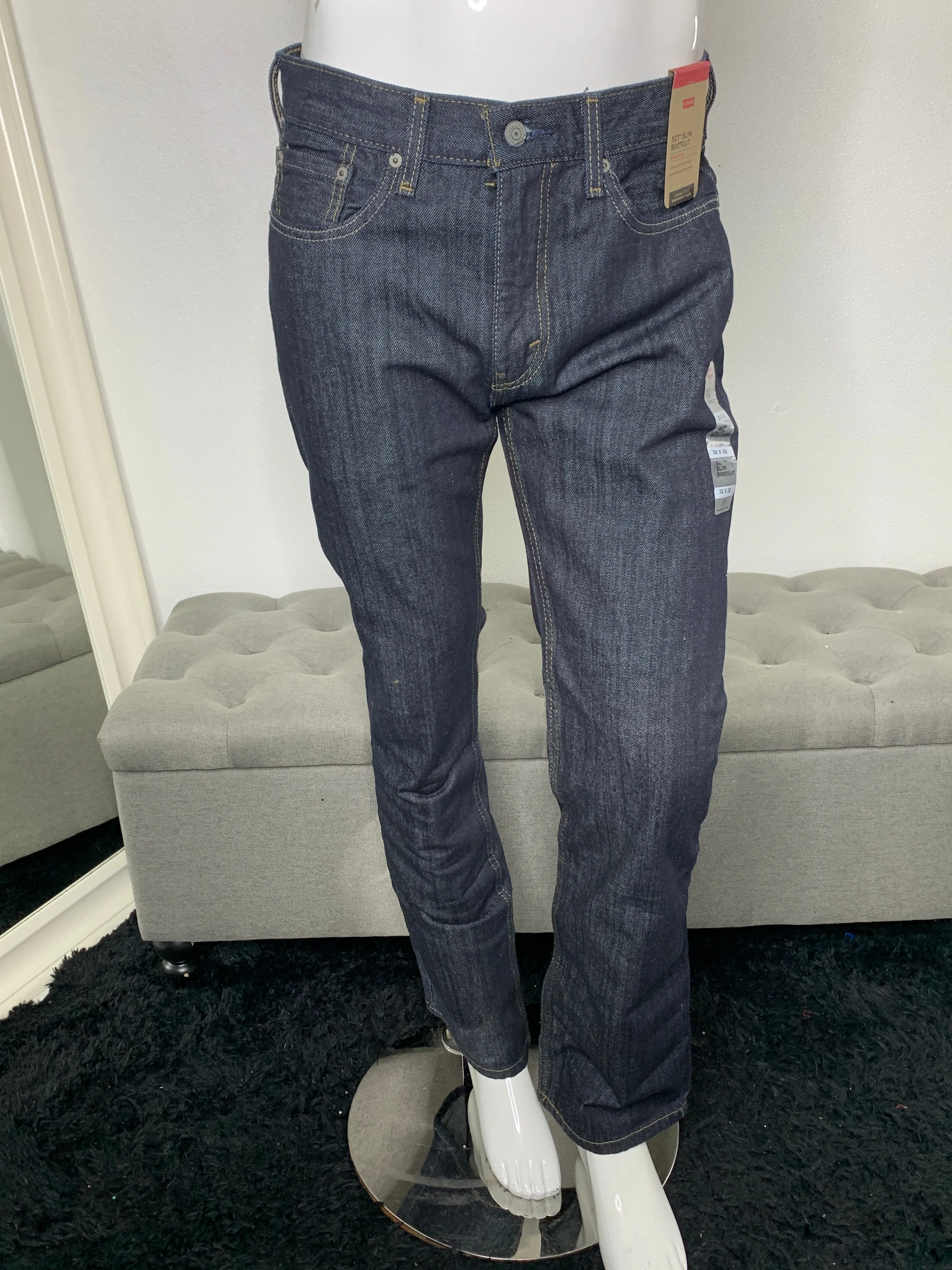 Men's Levis Dark Wash 527