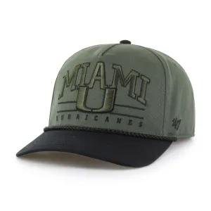 MIAMI HURRICANES ROSCOE ROPE OPTION TWO TONE '47 HITCH