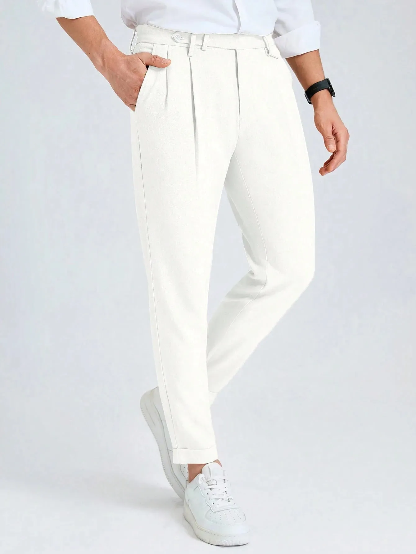 ÉMIEL | Classic Pleated Suit Trousers