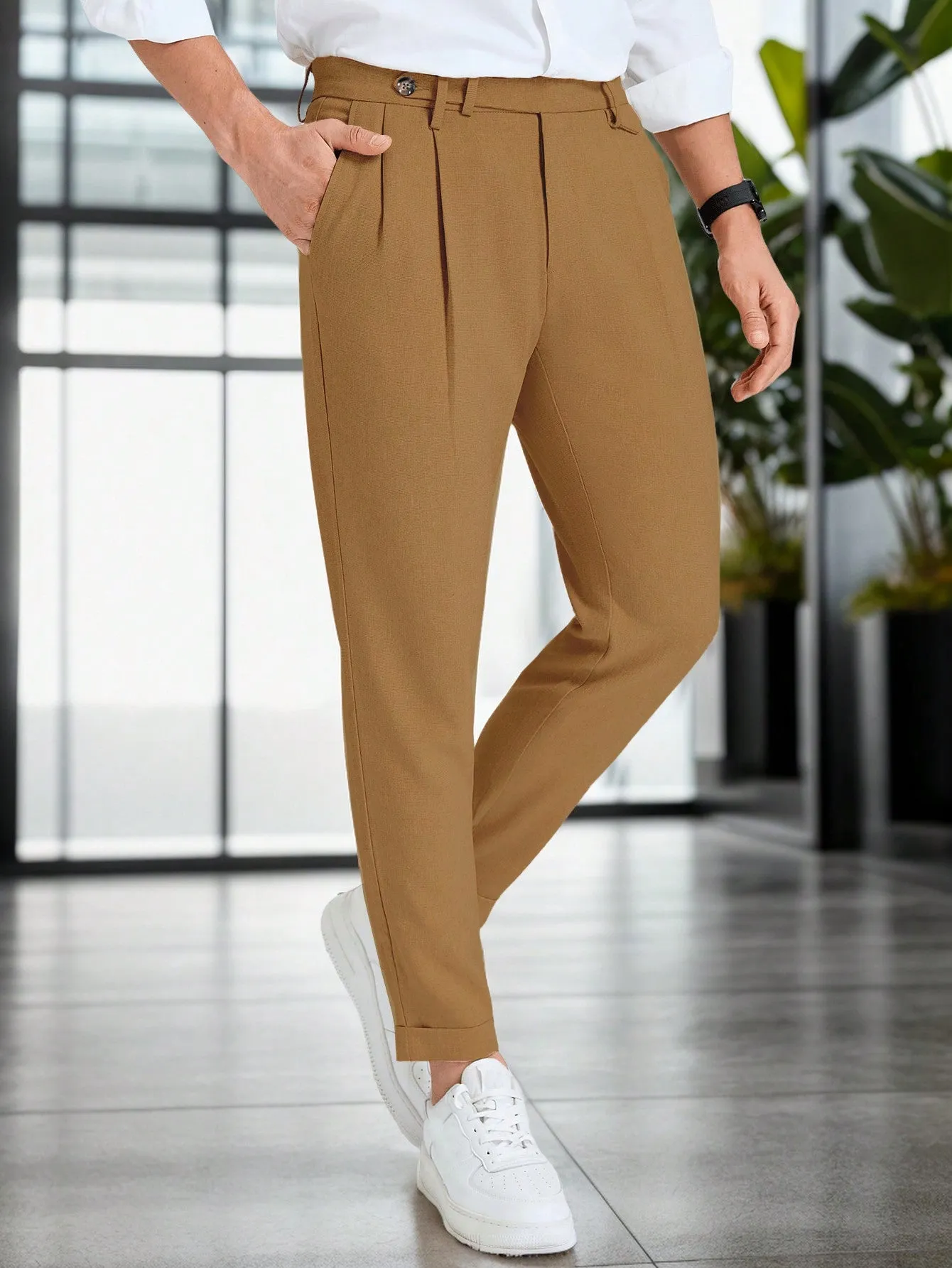 ÉMIEL | Classic Pleated Suit Trousers