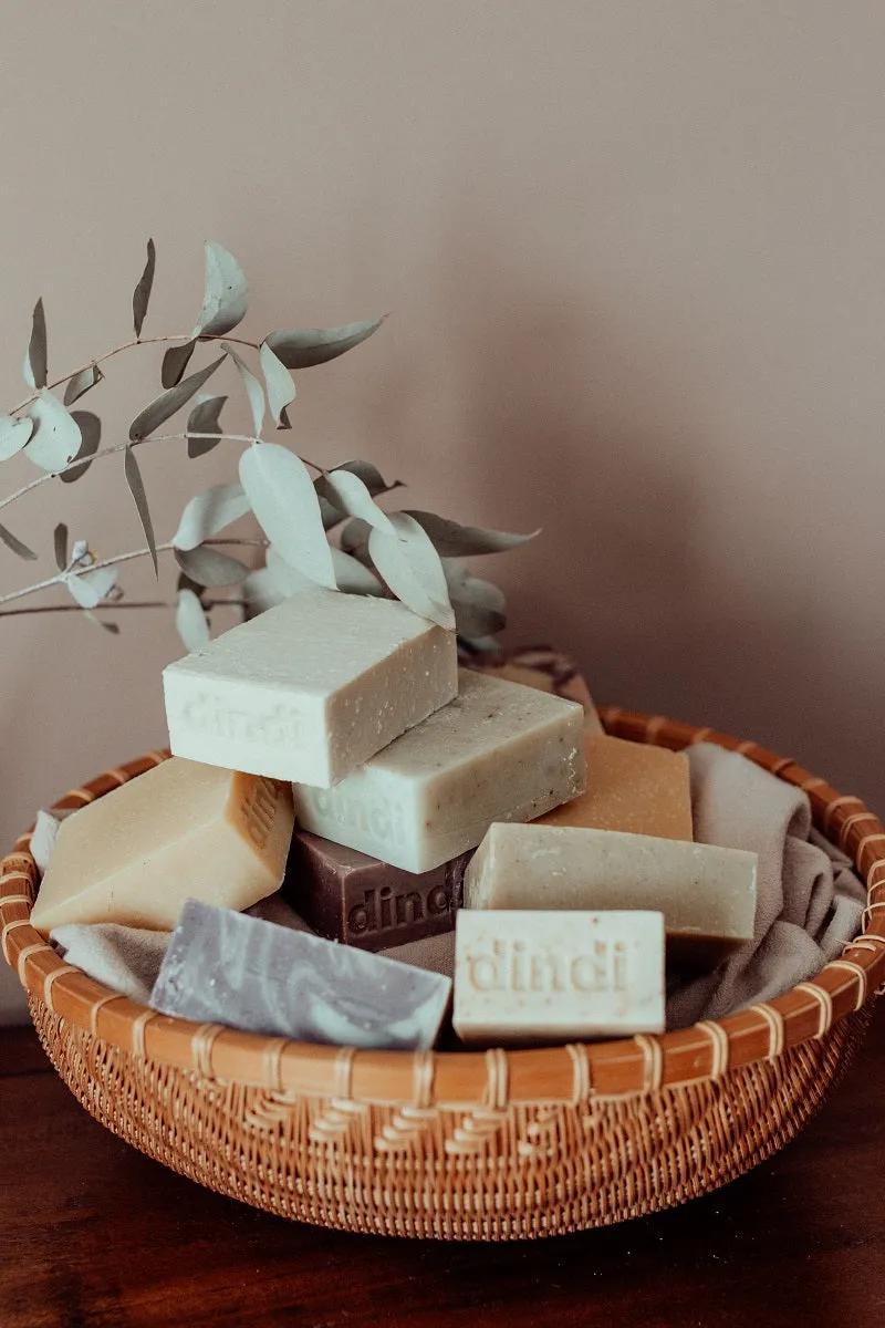 mint eucalyptus bar soap 110g - loose