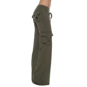 Mischa - Tight Cargo Pants for Women