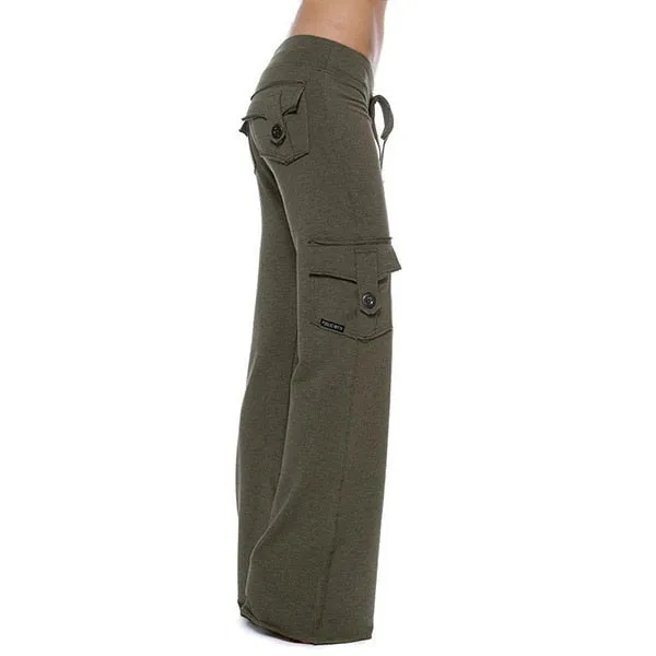 Mischa - Tight Cargo Pants for Women