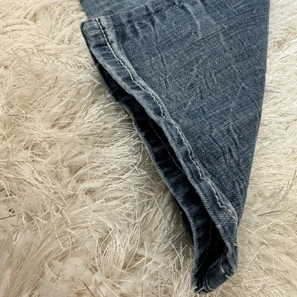 MISS ME Slim Boot Cut Embellished Distressed Denim Jeans 26 x 31