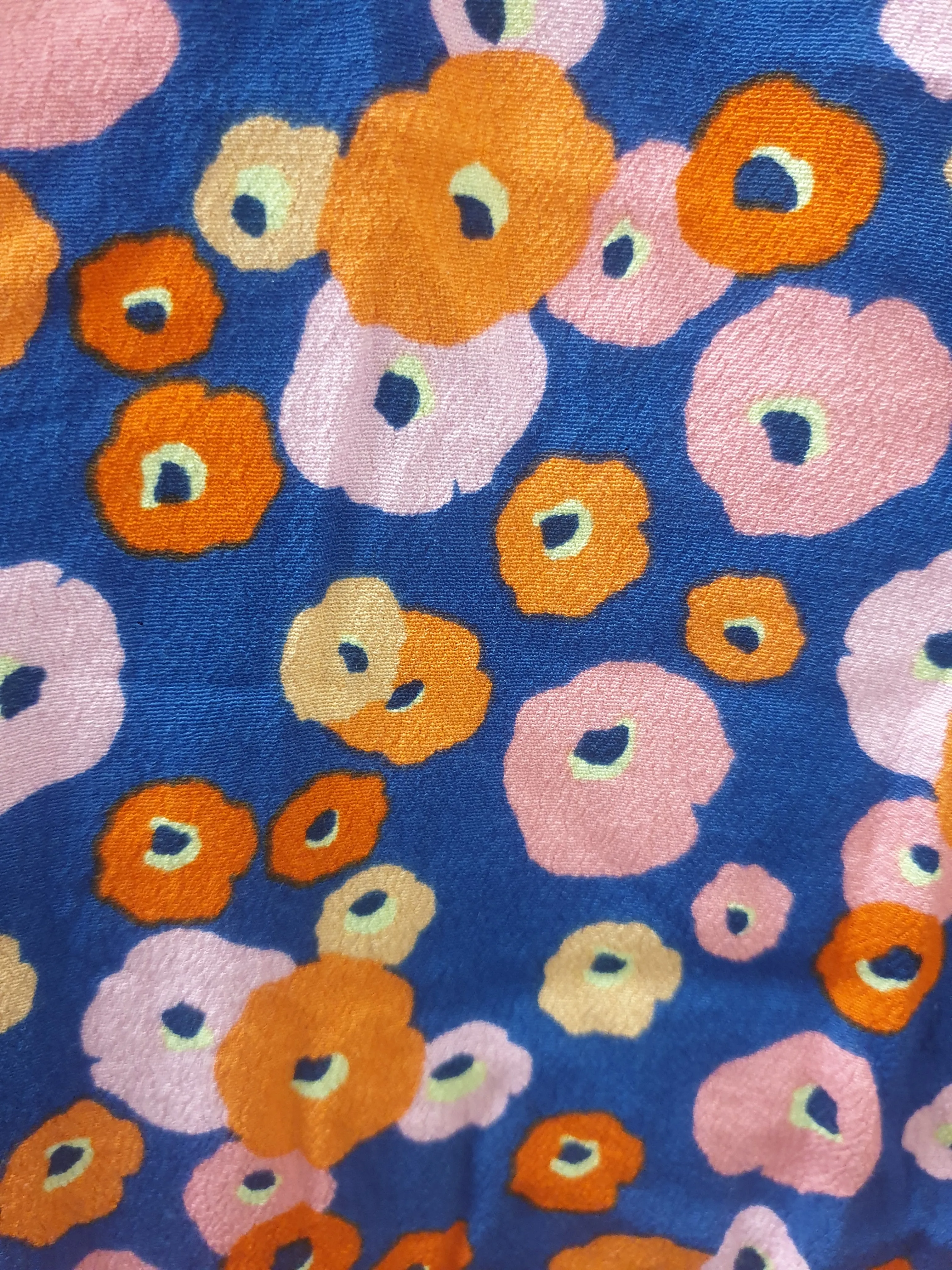 Mister Zimi blue-based floral top size 10
