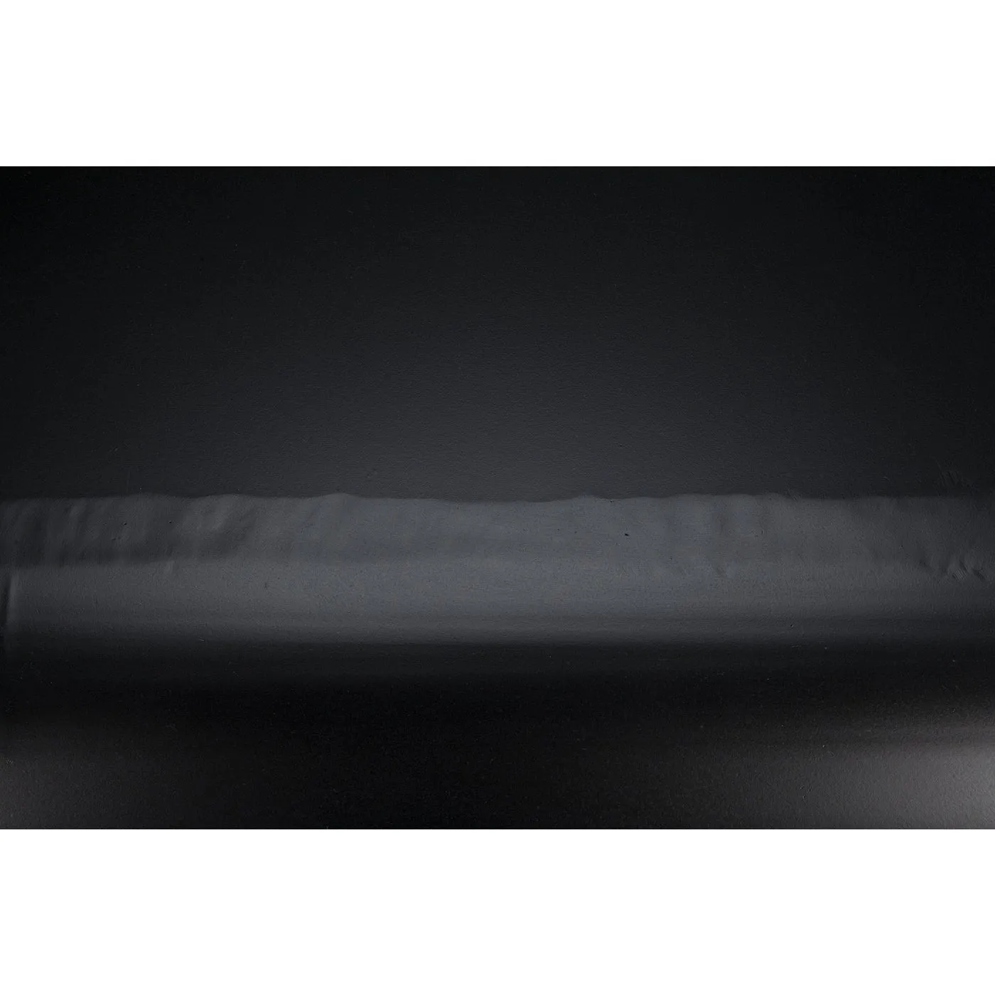 Moira Mirror with Glass Details, Black Metal